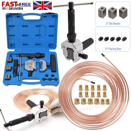 Brake pipe flaring tool kit - brake,