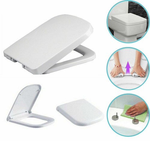 Luxury square toilet - square, seat