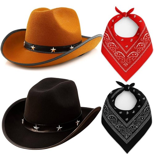 Pack cowboy hats with - cowboy,