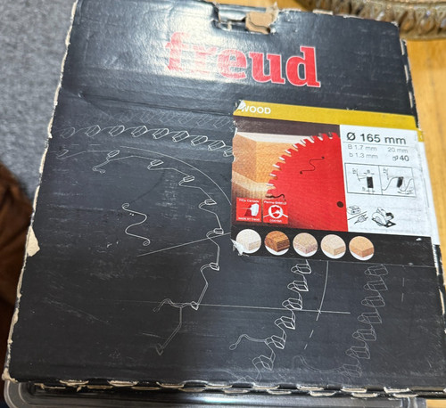 Freud 165mm 20mm 40t - 20mm, 1.7