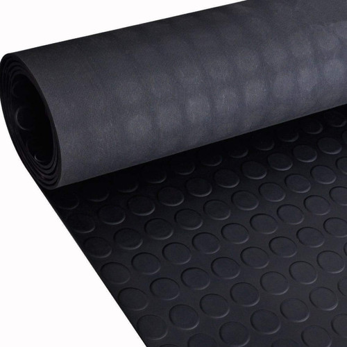 Coin rubber roll - rubber, flooring