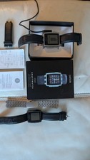 Pebble Steel Smartwatch Black
