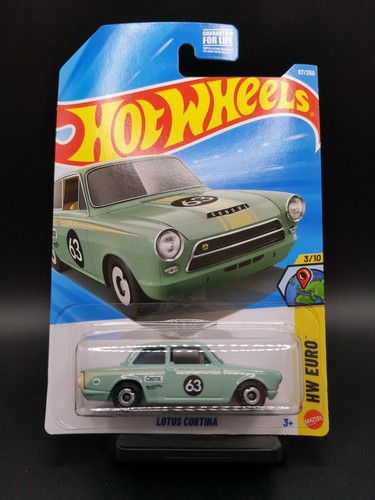 Hot wheels lotus cortina green - wheels,