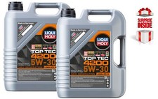 Liqui Moly 5W30 Engine Oil Top Tec 4200 Low Friction BMW LL PORSCHE 8973 10L