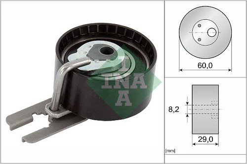 Ina 531 0555 tensioner - ina,
