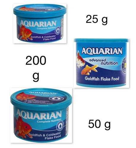 Aquarian goldfish flake food - aquarian,