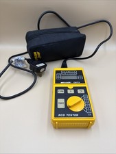 AVO Megger CBT3 RCD Tester with Carry Case Tested And Working Free Postage