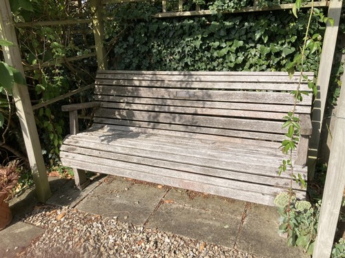 Heavy silvered teak - teak, garden