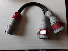 32amp 3-phase plug to double