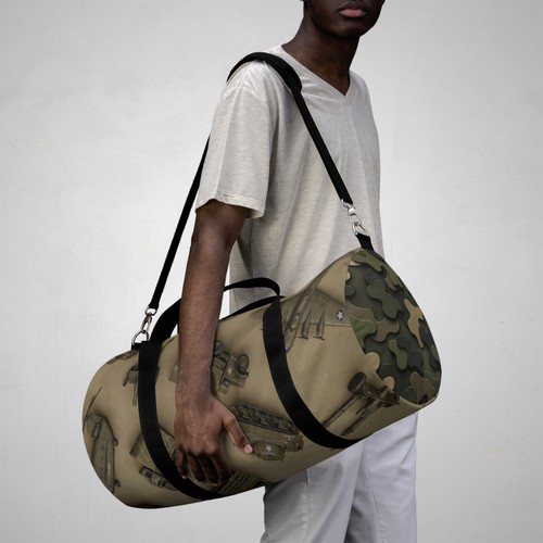 Vintage tools pattern - pattern, duffel