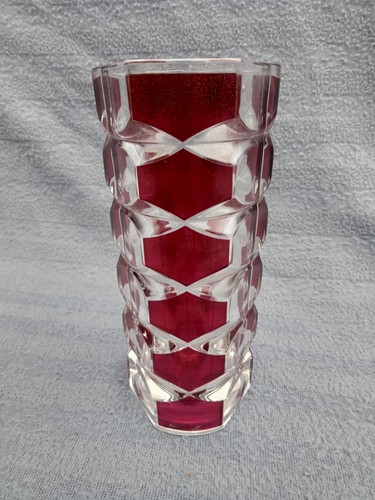 Vintage french crystal vase - vintage,