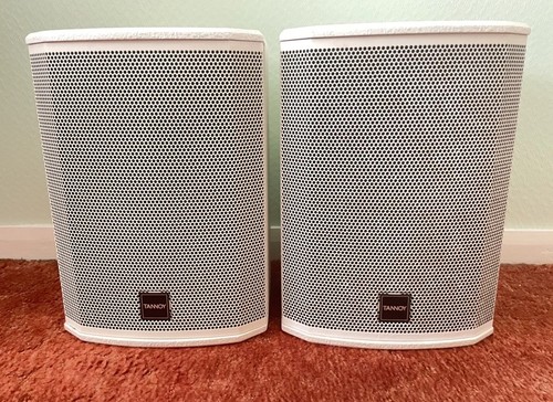 Tannoy white pair - -8",