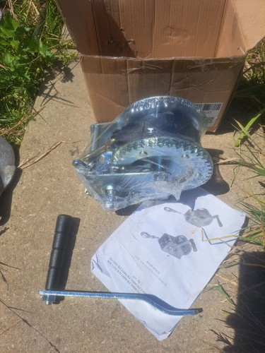 1000lbs manual hand winch - 1000lbs,