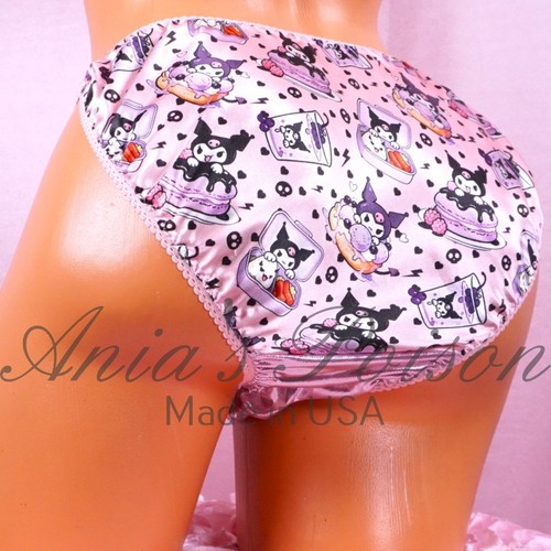 Sissy halloween satin panties - satin,