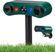 NEW Ultrasonic Solar Cat Dog