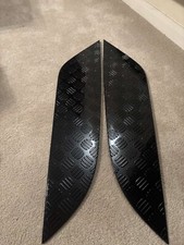 Genuine URBAN Land Rover Defender Bonnet Glossy Black Chequer Trim Panels