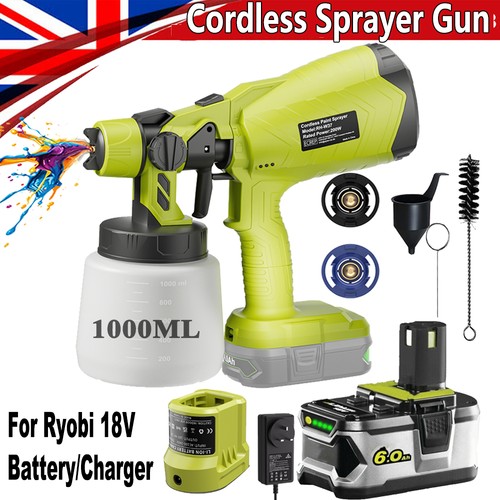Cordless paint sprayer - paint,