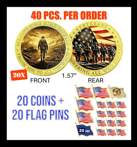 Challenge coin pin - &, sets