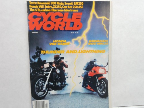 Cycle world may 1984 kawasaki - may,
