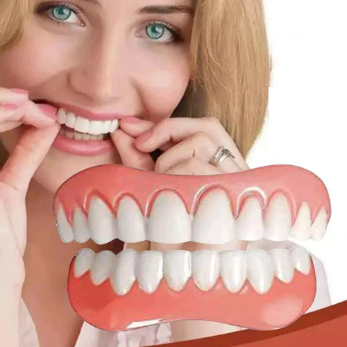 Modified silicone denture - modified,