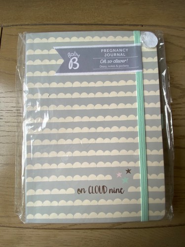 Busy grey pregnancy journal - busy,