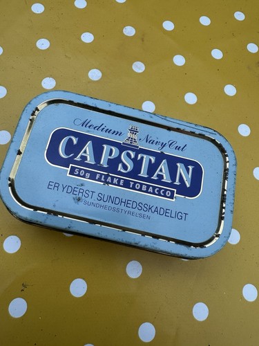 Capstan 50g flake tobacco - capstan, tin