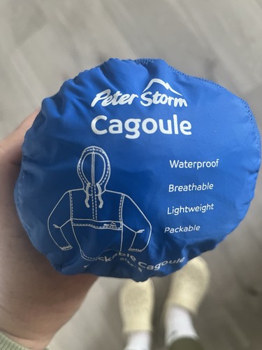 Peter storm packable cagoule - packable,