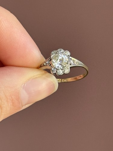 Antique art deco 9ct solid - deco,