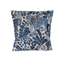 Scion Rumble In The Jungle Blue Safari Cushion Cover 16" - Handmade Lion