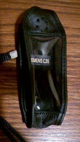 Siemens c35 black mobile - mobile, phone