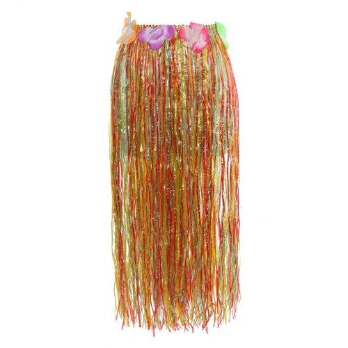 Multi coloured long - long, hula