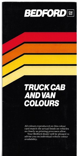 Bedford van truck cab - bedford,