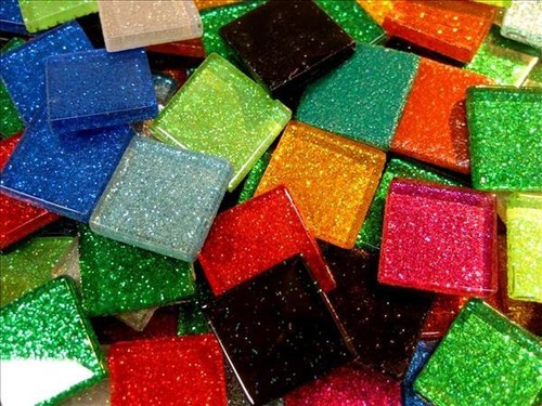 Mix mosaic glitter - a,