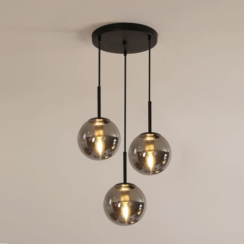 Modern glass globe ceiling - glass,
