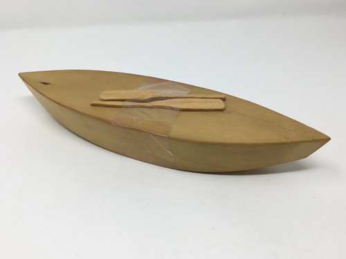 Vintage inch wooden boat - wooden,