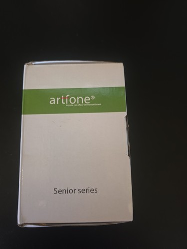 Artfone black big button - black,