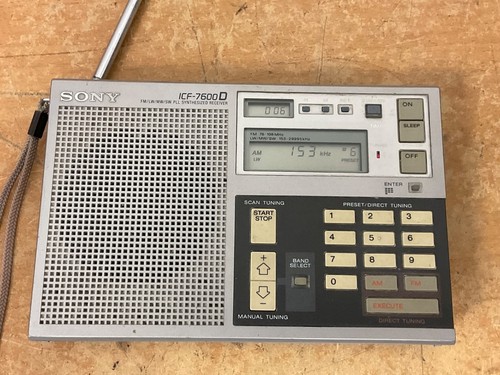 Sony icf 7600d sw - icf-7600d, mw