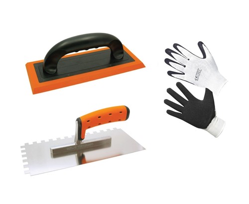 Tiling tool kit grout - tiling, float