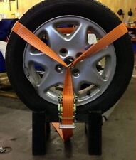 Spec Lift Dolly Car ADJUSTABLE Y shape Recovery Straps (Ratchets and flat hooks)