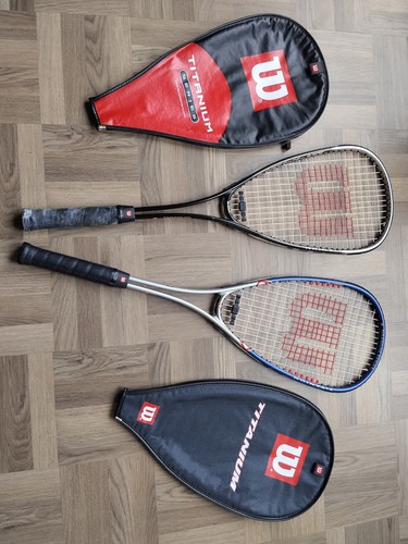 Wilson titanium squash - x,