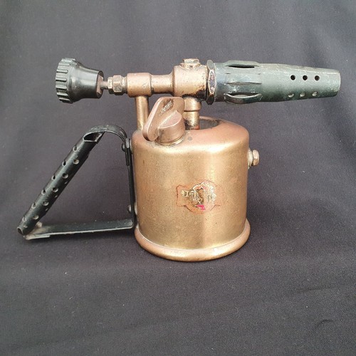 Vintage burmos paraffin - paraffin, brass
