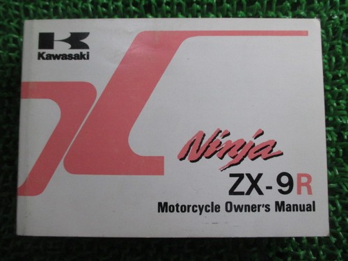 Kawasaki owner s manual - owner's,