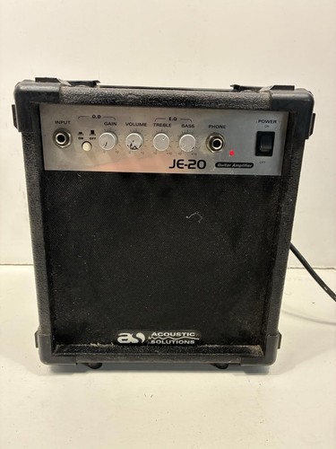 Acoustic solutions 20 - solutions, je-20