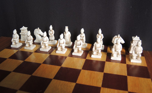 Chess chinese terracotta - chess,