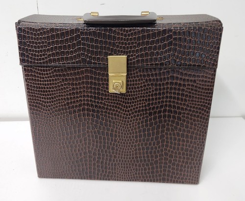 Vintage record carry storage - vintage,