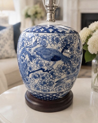 Laura ashley lamp base asian - lamp,