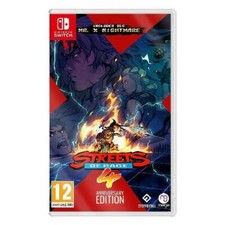 Streets Of Rage 4 - Anniversary Edition For Nintendo Switch (New & Sealed)