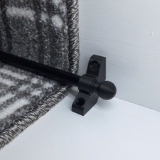 70cm black stair rods - rods,
