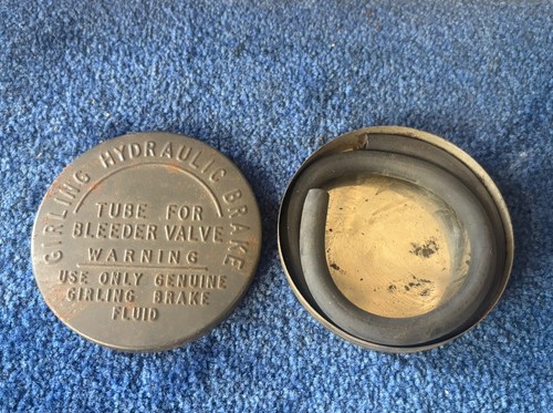 Girling bleed tube tin vintage - girling,