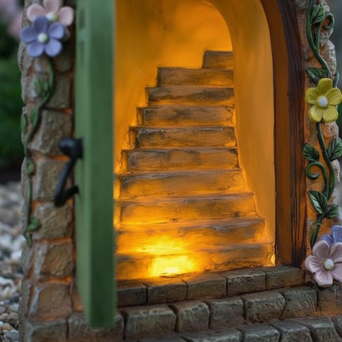 Solar fairy door - solar, weather